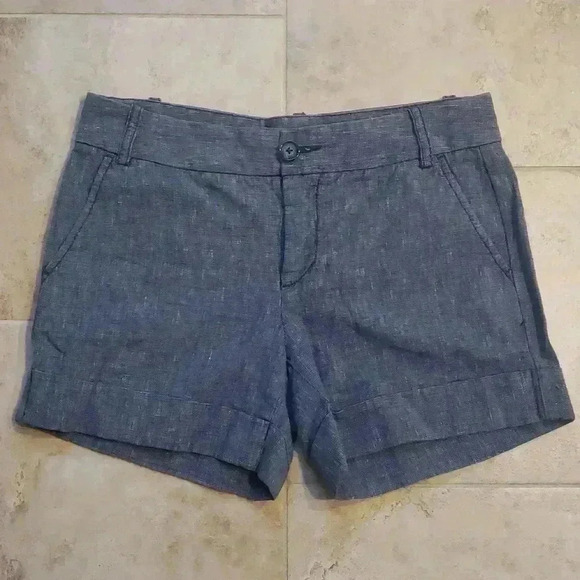 Express Linen Blend Shorts - Picture 1 of 8
